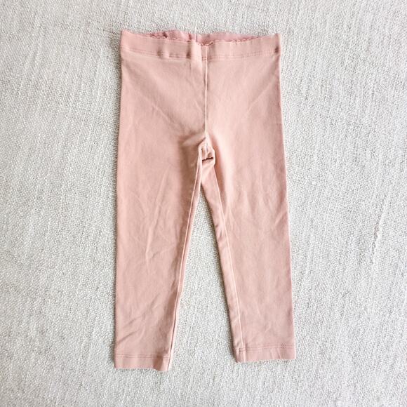 Tea Collection Peach Leggings VGUC 2 - Picture 1 of 2